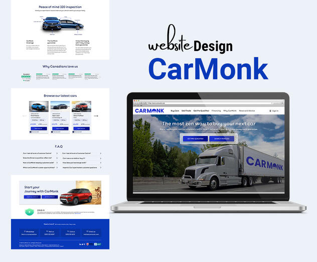 Website Design CarMonk Website Design CarMonk